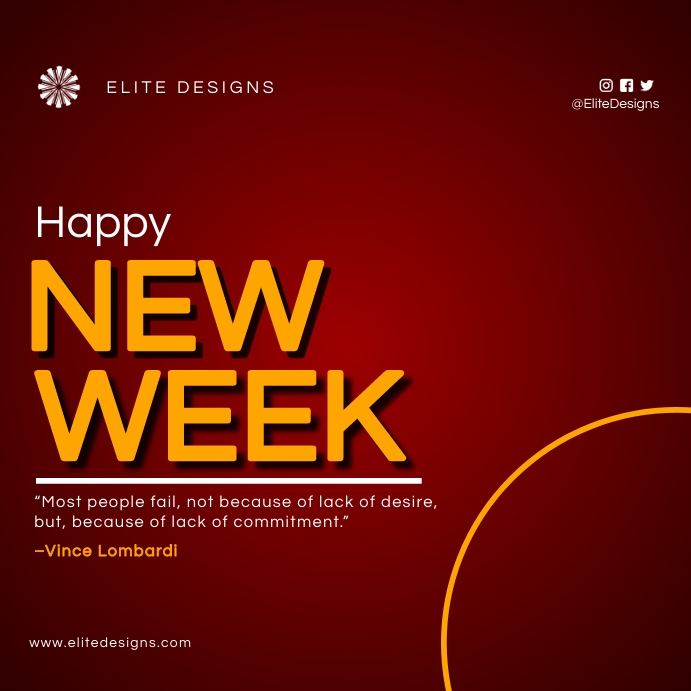 New week flyer Template | PosterMyWall