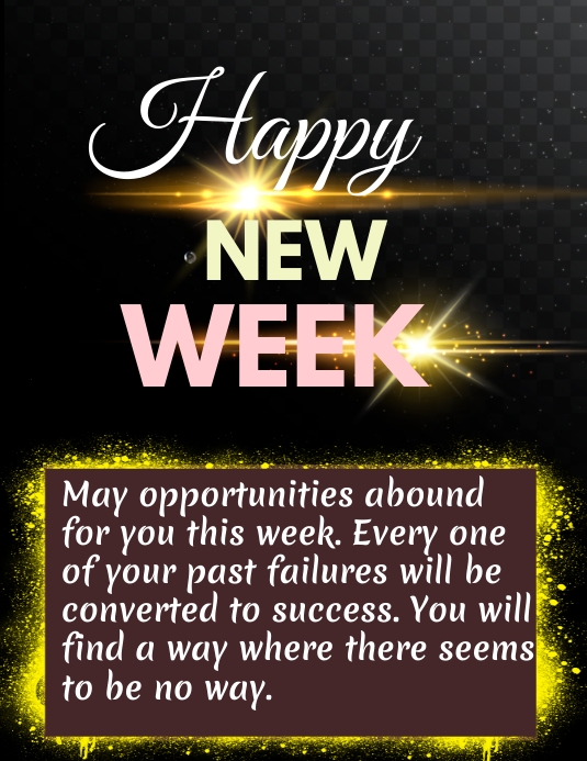 Off New Week Copy of new week flyer design | PosterMyWall