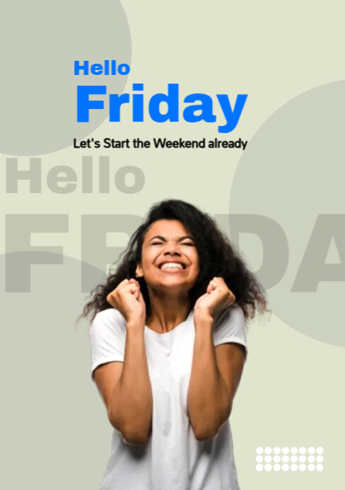 New Week Graphics Ideas Copy of New Week Poster Template | PosterMyWall