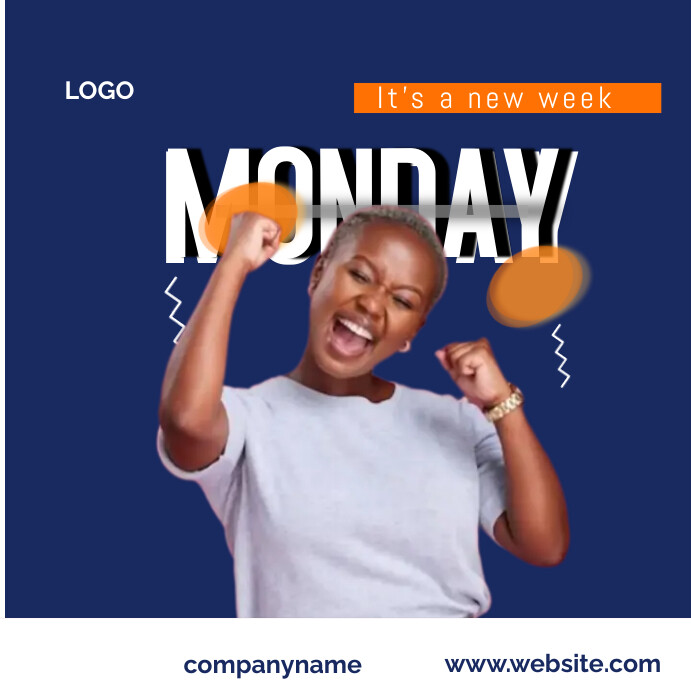 New Week Graphics Ideas Copy of New week template | PosterMyWall