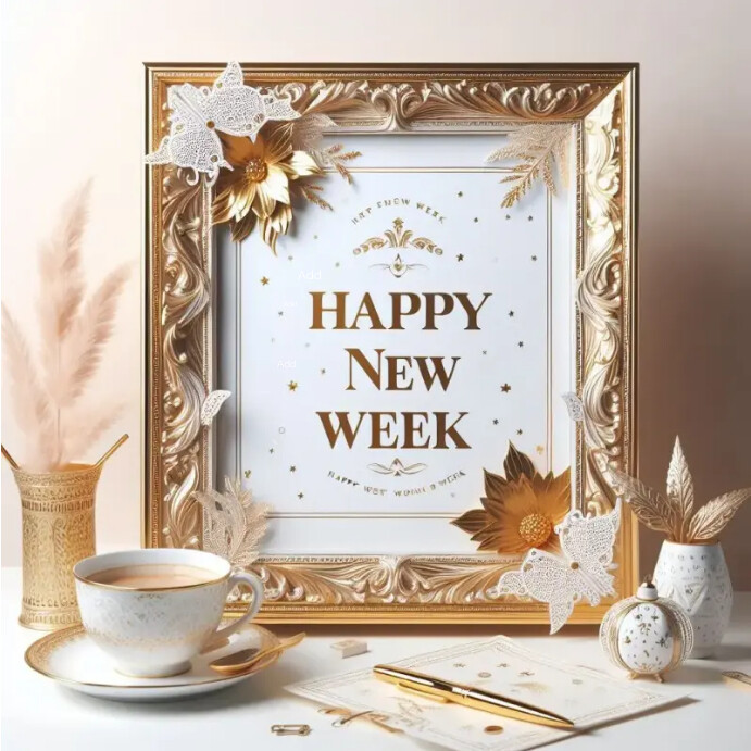 New Week Script New Week Template | PosterMyWall