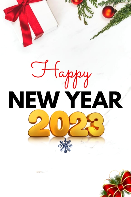 Copy of new year, happy new year, new year 2023 | PosterMyWall