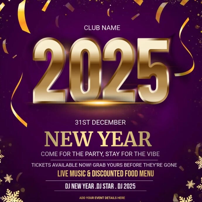 New Year Party Event Name New Year New Year Party 2021 Template Postermywall New Year Party Event Name New Year New Year Party 2021 Template Postermywall