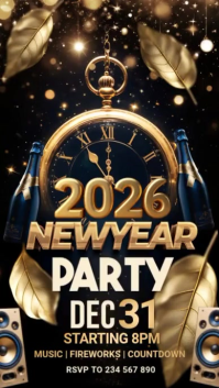 New year,2026,Chinese new year Instagram-Story template