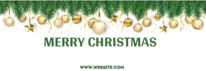 New year,Christmas,Christmas sale Banner de Tumblr template
