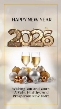 New year,event,2025,party, countdown Youtube-Short template