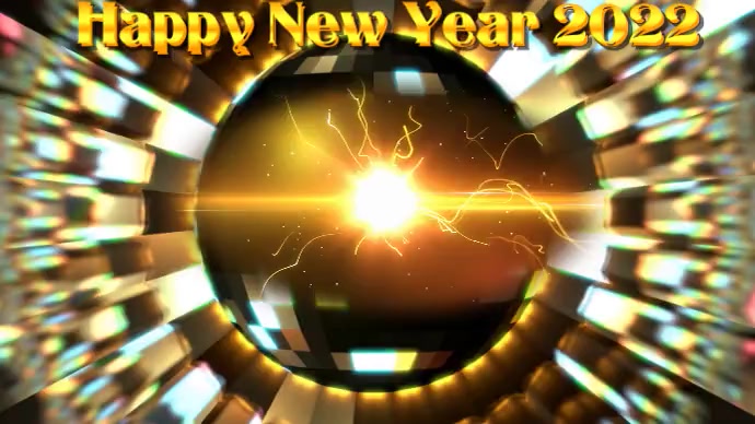 New Year's Eve Countdown Video Zdjęcie tytułowe kanału na YouTube template
