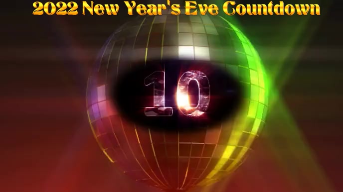 New Year's Eve Countdown Video Template | PosterMyWall