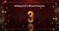 New year,celebrations,2026 countdown Facebook Gedeelde Prent template