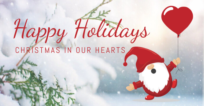New year,Christmas,Christmas sale Facebook Event Cover template