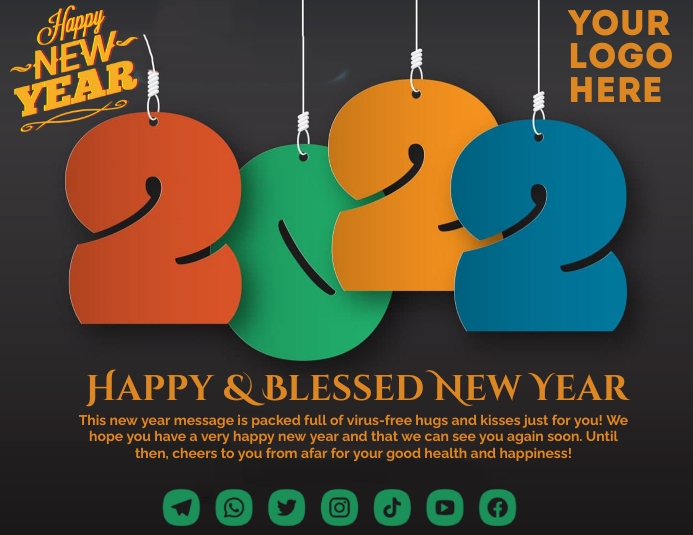 new year 2022 Template | PosterMyWall