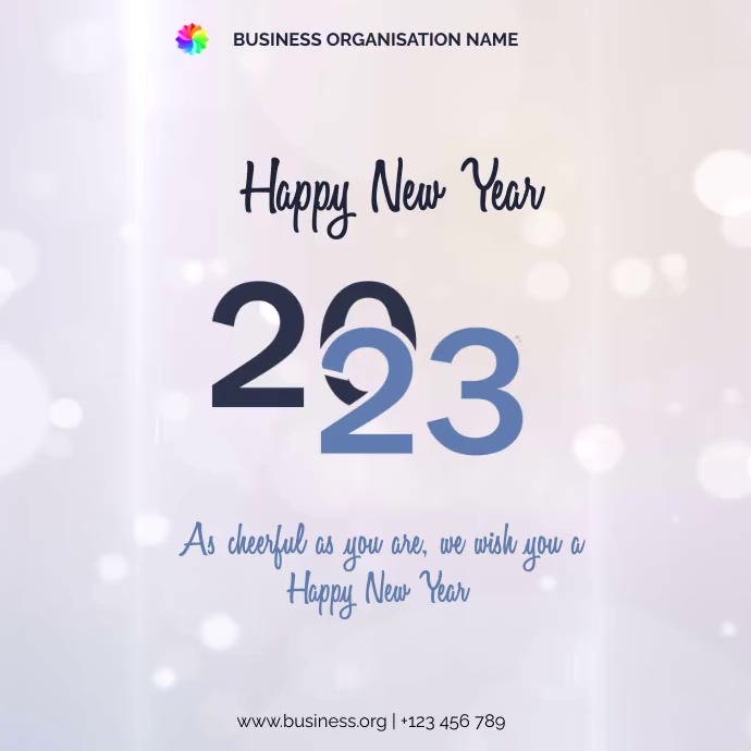 New Year 2023 Instagram Post template