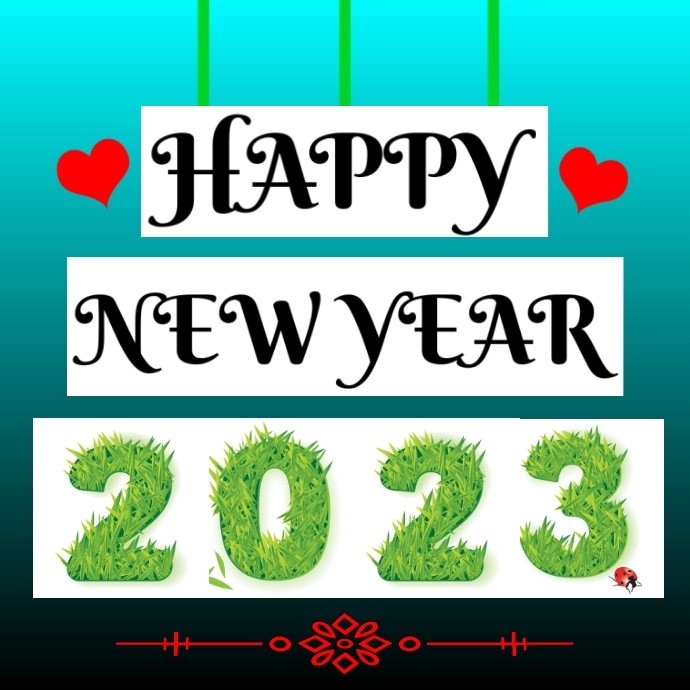 NEW YEAR 2023 LOGO template