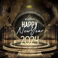 NEW YEAR 2024 Instagram Post template