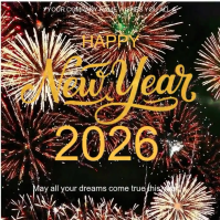 New Year 2026 Countdown Video Template  Festive Gold Sparkles & Modern Celebration Animation