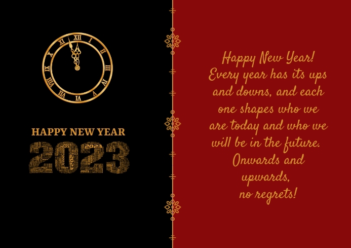 New Year 4 Template PosterMyWall