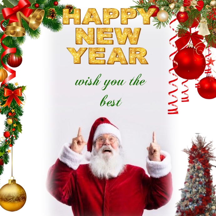 NEW YEAR CARD Template | PosterMyWall