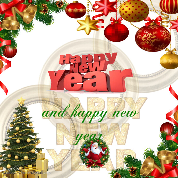 NEW YEAR CARD Template | PosterMyWall