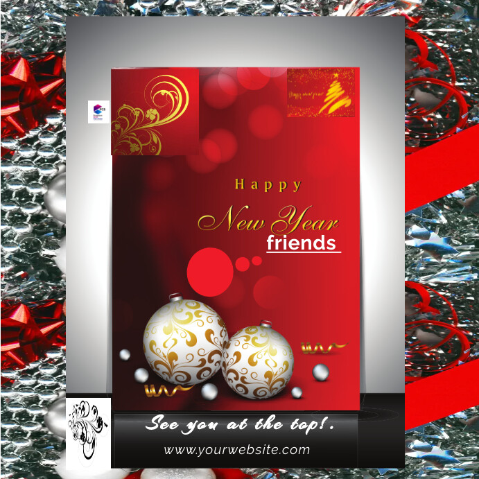 New Year Card Template | PosterMyWall