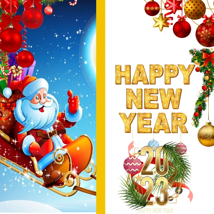 NEW YEAR CARD Template | PosterMyWall