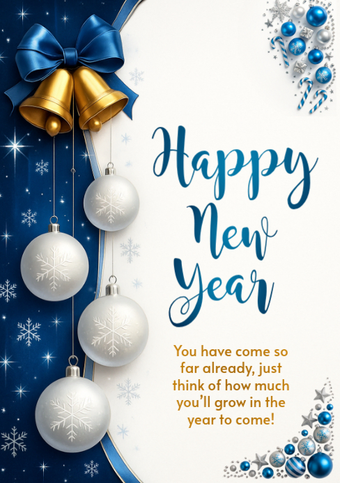 New year card templates, new year 2024 A5