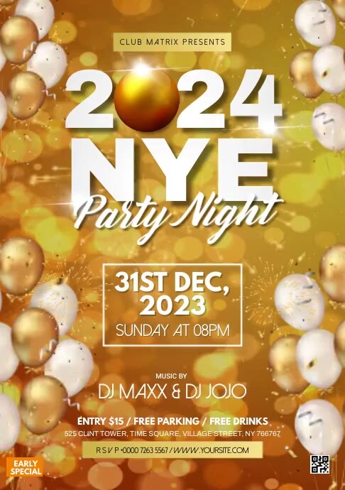 Copy of New year celebration | PosterMyWall Copy of New year celebration | PosterMyWall