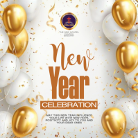 new year celebration Square (1:1) template