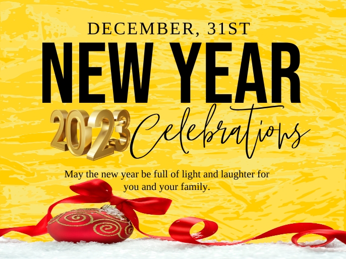 new year celebrations Template | PosterMyWall