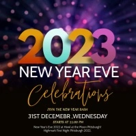 new year celebrations Square (1:1) template