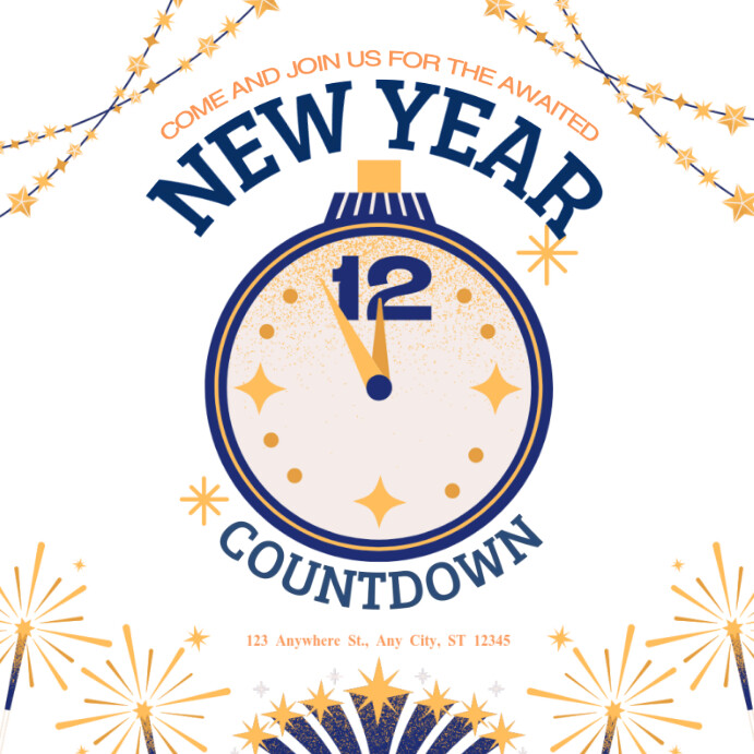 new year countdown Template | PosterMyWall