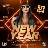 New year Instagram Post template