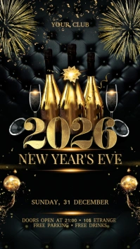 New Year Instagram Story template