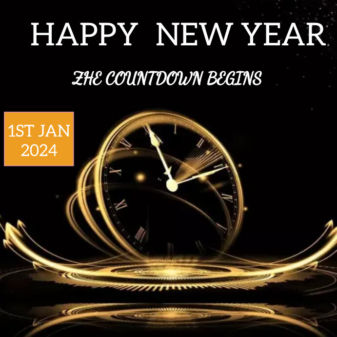 New Year Template PosterMyWall