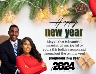 New year Flyer (US Letter) template