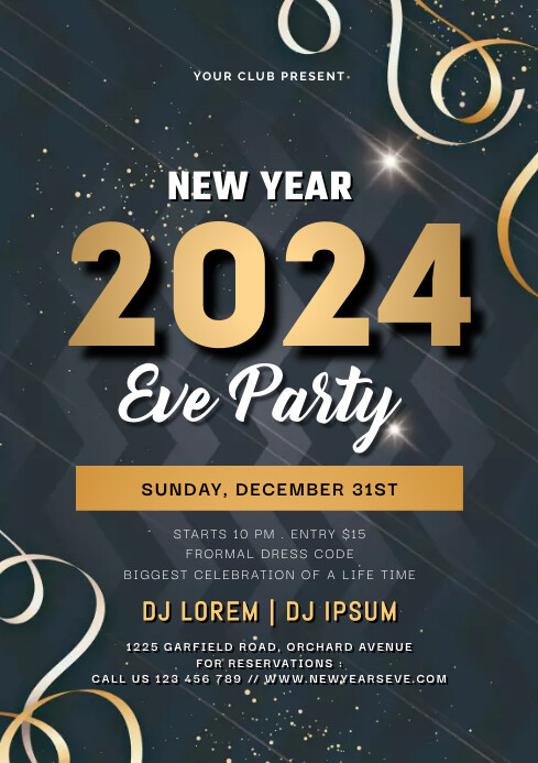 New Year Template PosterMyWall