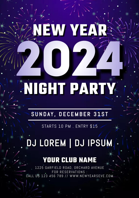 New Year Template PosterMyWall