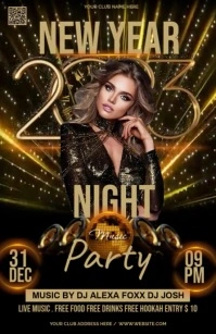 new year Tabloid template