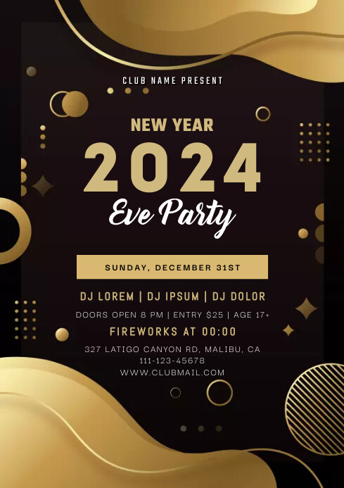 New Year Template PosterMyWall