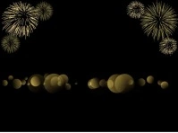 New year Yard Sign template