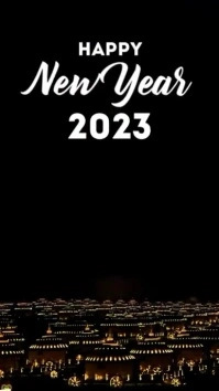 new year Youtube Short template