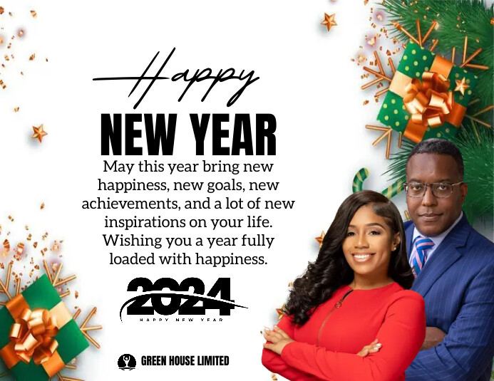 New year Flyer (US Letter) template