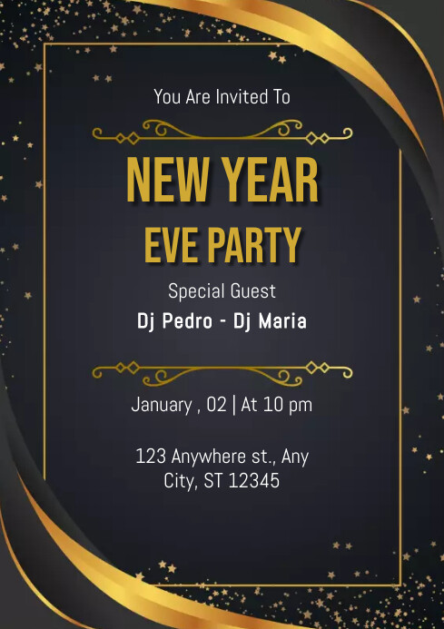 New Year Template PosterMyWall