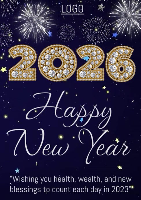 New Year Template PosterMyWall