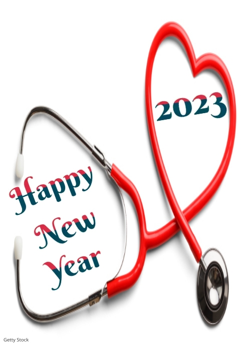 New year A4 template
