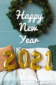 New year Tumblr-afbeelding template