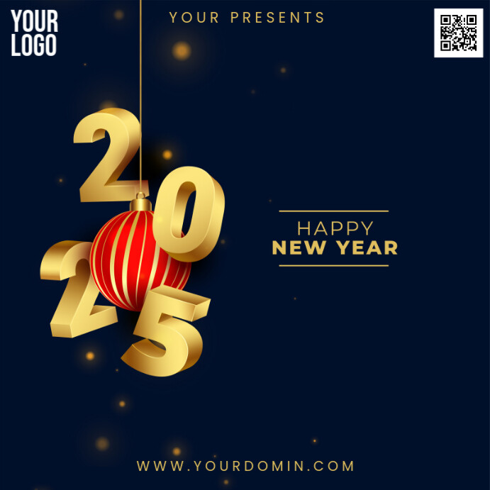 new year Instagram Post template