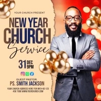 New year Instagram Post template