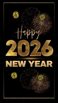 New Year Instagram Story template