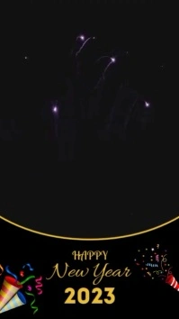 new year Youtube Short template