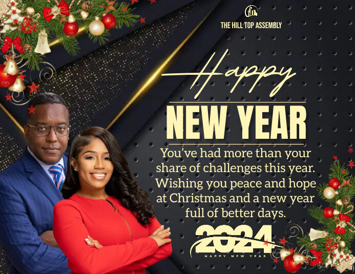New year Flyer (US Letter) template